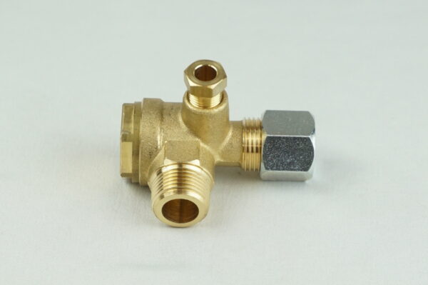CLAPET DE RETENUE VITON 3/8M X 3/8''O M-O