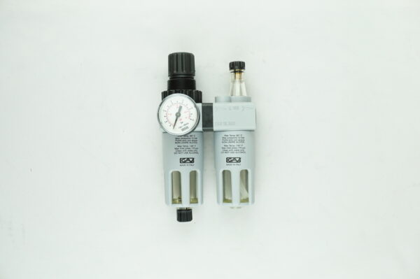 FILTRE REGULATEUR + LUBRIFICATEUR 1/4"+MANOMETRE