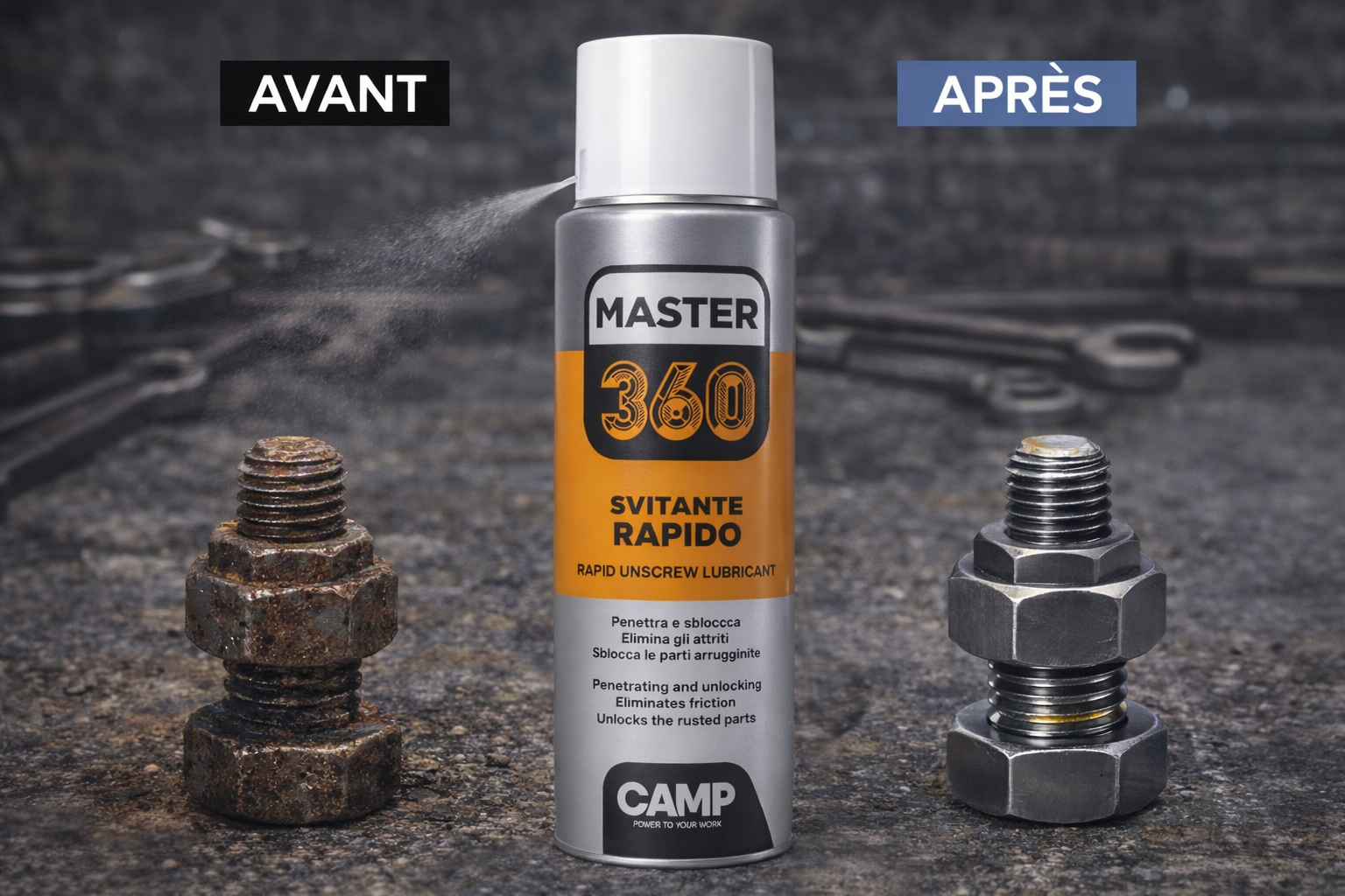 LUBRIFIANT DEVISSAGE 360 / 400ml