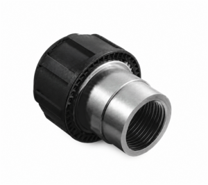 RACCORD DROIT D25 ALU 3/4" FEMELLE